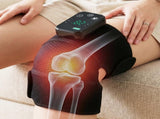 Livemor Knee Massager with Heat, Cordless Heated Knee Massage for Pain Relief with Heating Levels, KNEE-MASSAGE-02-BK