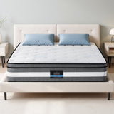 Giselle Bedding 30cm Mattress Gel Foam Pocket Spring King MATTRESS-B-LVORY-30-K