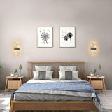 2 Pcs 12W LED Indoor Wall Light, 3000K Warm White Light Acrylic Feather LED Wall Lamp, Simple V1237-ZY-715-345