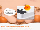 Automatic 130 Egg Incubator - Electric Digital Turning Chicken Quail Duck Hatching V238-SUPDZ-41087060246608
