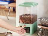 Cereal Dispenser Countertop 3.75LL Cereal Containers Storage Dispenser with Lid Plastic Candy Rice V1366-AZ2-W-26251