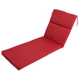 Chaise Lounge 55x183x7.5cm Polyester Thick PP Cotton Padding Comfortable Lounge Chair V1294-YM0901-3116250004211