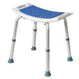 Levede Shower Chair Adjustable Seat Bathroom Stool Bath Aid Bench Assist Tool BATH1029-WH-AU