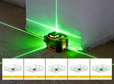 KAIWEETS KT360A Green Laser Level 3 X 360&deg Rotary Self Leveling with 1 Rechargeable Battery V413-KT360A