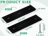 10 Pcs Boat Trailer Slide Pads and Boat Trailer Glide Enders 10.25'' x 3.1'' Boat Trailer V1258-DP02-C-3078