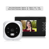 2.8 Screen Digital Peephole Door Bell With 0.3Mp Camera PRL-4700DW