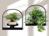Metal Hanging Flower Holder,QZS Wall Plant Holders,Premium Picture Frame Flower Stand,Portable V1189-WXFWAL-20260319-00529