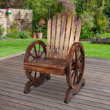 Gardeon Wooden Wagon Chair Outdoor ODF-WAGON-SINGLE-CC