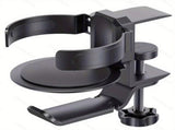 Two desktop clip-on cup holders and headphone hanger - adjustable, non-slip silicone, maximum load V888-ELOSUNG35654