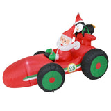 Airpower Santa Race Car 225cm V720-XL1575