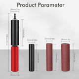Handheld Electric Sanding Stick with Quick-Change Hex Shank for Wood Metal Plastic Glass Stone V1341-ZY-6M5R8SXN-RED