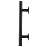 Black Heavy Duty Carbon Steel Sliding Barn Door Closet Pull Handle Wooden Gate Hardware V1294-YM0727-JY09920