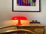 Red Mushroom Lamp for Room Aesthetic Modern Lighting for Bedroom Mid Century lamp Cool Retro V1369-AZ3-W-02639
