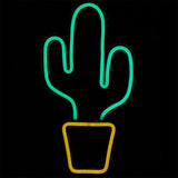 Innovative Cartoon Cactus Shape Acrylic LED Light Decorative Light for Party Home Decoration V1294-YM0901-3119200018811