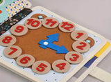 DIY Felt Learning Book 3D Interactive Book Activity Story Book Classroom - hedgehog - Size 3D V1102-DSZ-XXX-NNN-HED-3D