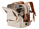 Pink Expandable Laptop Backpack with USB Port - Stylish Travel & Business Daypack V888-ELOSUNG32795