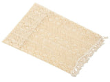 Beige Crochet Window Curtain Tassels Simple Installation for Home V1370-AZ4-14984