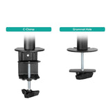 activiva Triple-Screen Articulating Monitor Arm V186-ACA-BMA-TC01K
