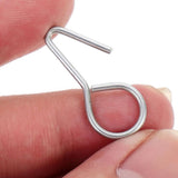 300pcs Silver Steel Fixing Hooks for Car Seat Cover and Cushion V1192-AZ-W-21535