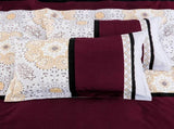 Stripe Catalina Leaf Quilt / Doona / Duvet Cover set V745-AQ081931K3