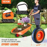 VEVOR Wheelbarrow Cart 2 Wheels Garden Dump Cart 397 lbs Yard Utility Cart V952-FDL2LHYTC2JLVT7G3V0