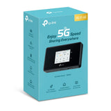 TP-Link M8550 5G Mobile Wi-Fi, 2880 Mbps at 6 GHz or 2880 Mbps at 5 GHz 688 Mbps at 2.4 GHz, 5G V1202-V2-NWTL-M8550