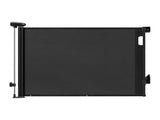 Keezi Retractable Gate Baby Gate Pet Safety Fence Extends up to 140cm Black SG-140X86-BK