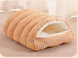 Cozy Monster Cat Bed, Cave Style Pet Bed, Cat Beds for Indoor Cats, Cat Cave Bed Cat Tent with V1107-135-10311-PNK2