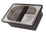 Coffee Knock Box Rubber Coffee Box with Removable Stainless Steel Ground Container for Cafe Bar S V1294-YM0521-3118230088811
