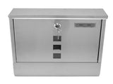 Mail Box European Style Narrow Slot Stainless Steel Hanging Locking Mailbox for Outside Garden V1294-YM0523-3117220052311
