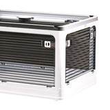 Clothes Storage Box Clear Transparent 4 Way Opening Bottom Pulley Design Plastic PET Storage V1294-YM0716-3117220139418