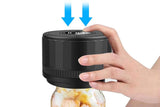 Electric Mason Jar Vacuum Sealer Kit for Food Storage and Preservation V1263-JX-6668