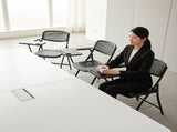 3pc Folding Lecture Chair with Table Top Training V63-955221