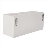 2X Wooden Give Save Spend Money Saving Box for Kids, Countertop Kid Piggy Bank for Daily Cash, White V1370-AZ4-07680
