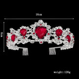 Valentine's Day Crown Red 1Set V1369-AZ3-W-15967