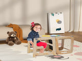 Wooden Toddler Step Stool Learning Tower Kitchen Safety V178-66811