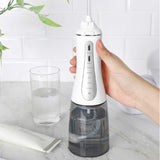 Orku Portable Oral Irrigator Flosser 350ml - Rechargeable Water Dental Teeth Cleaner V238-SUPDZ-40125763289168