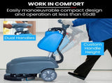 AUCH FSH14 Floor Scrubber & Dryer, 360mm, Battery Powered, Walk Behind, Multi-purpose Commercial V219-SCBHNDACH14A