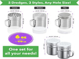 6 oz Steel Dredges 2-pcs 6 oz V1259-DP01-F-514