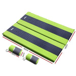 Weisshorn Self Inflating Mattress Camping Sleeping Mat Air Bed Pad Double Green CAMP-MAT-THIN-SIN-GREENX2