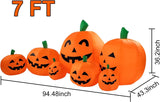 Halloween Inflatable Pumpkin Decoration with Built-in LED Lights, Blow Up Pumpkin for Home Yard V1237-ZY00B0FF269475