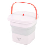 Mini Washing Machine Foldable Small Washing Machine Wash and Dry with Drain Basket for Kids Clothes V1294-YM0901-3113230159414