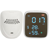 Indoor PM2.5 Air Quality Monitor, Mini Portable Smart Sensor, Temperature and Humidity Tester with V1237-ZY-715-157