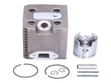 45mm Cylinder Piston and Rings Kit 99336 Replacement for Wacker WM80 Rammer Tamper V1294-YM0710-3111210296211