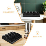 2Pcs Multi-Grid Black Cash Drawer Insert Tray for Supermarket Registers with Compartments for Bills V1366-AZ2-W-17637