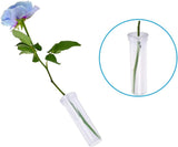 21 Pack 60ml Large Floral Tubes with Rack Holder for Milkweed Cuttings, Raising Caterpillars, V1188-CYX-DP-174