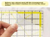 5 Pieces Acrylic Quilting Rulers,Square Sewing Rulers V1366-AZ2-W-15897