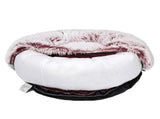 PaWz Pet Bed Cat Dog Donut Nest Calming XXL Pink XX-Large PT1035-XXL-PK