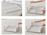 Stackable Storage Basket Plastic Large Open Drawer Wardrobe Cloth Container for Bedroom Living Room V1294-YM0716-3117220101711