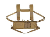 Tactical Chest Vest Rig Bag Field Training Vest Multifunctional Camouflage Strap with Multi-Pocket V1308-DSZKI-1007-2